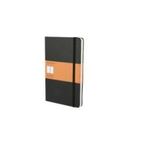 MOLESKINE TACCUINO LARGE RIGIDO QUADRETTI CUCITURA DORSO FILO REFE COPERTINA IN POLIURETANO E CARTONE COLORE NERO 240 FOGLI CONF 1 Pz.